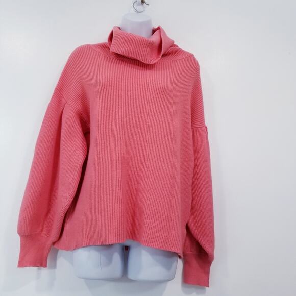 VICI Coral Turtle Neck Pullover Knit Sweater - Picture 1 of 11